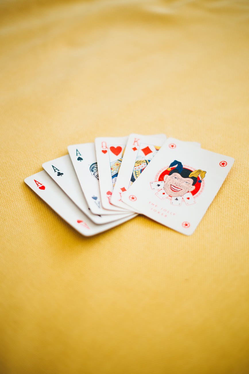 close up photo of playing cards